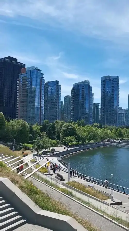 温哥华市中心 downtown vancouver