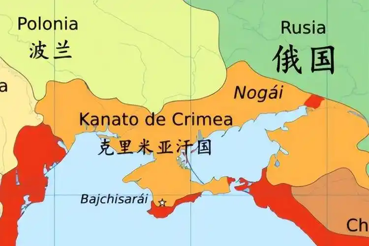 然而就在十八世纪末,作为东欧强大势力代表之一的克里米亚汗国被