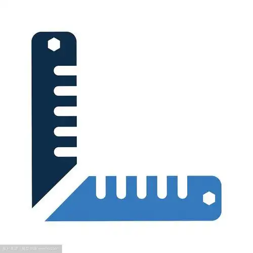 标尺图标,尺寸测量