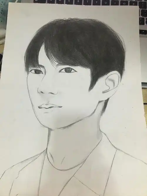 素描人头练习|纯艺术|绘画|苏底 - 临摹作品 - 站酷 (zcool)