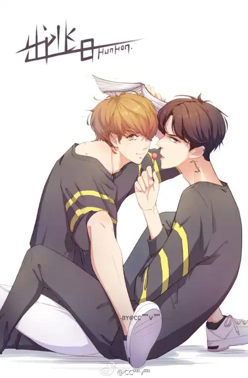 勋鹿 高清 壁纸 漫画 fanart