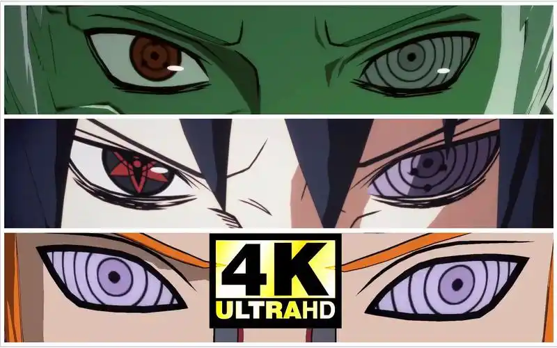 【4k/60fps】《火影忍者:终极风暴4》全『轮回眼』人物奥义动画剪辑