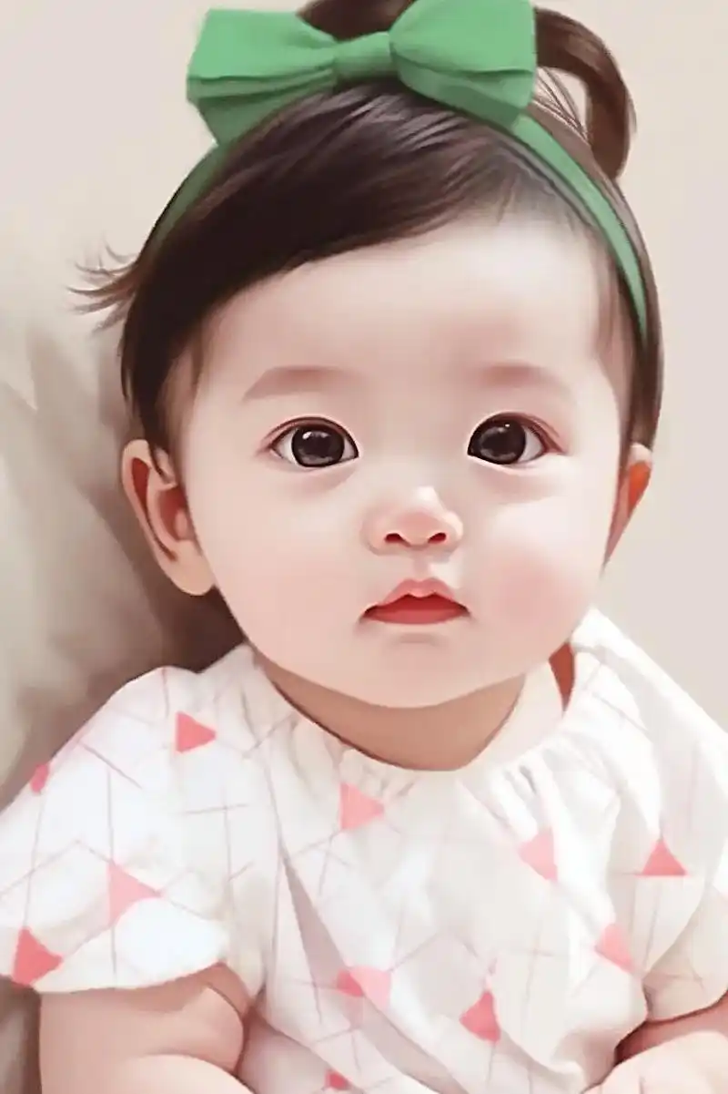 大眼睛萌娃壁纸.大眼萌娃,可爱女宝.孕妈必备专用头像壁纸.孕 - 抖音