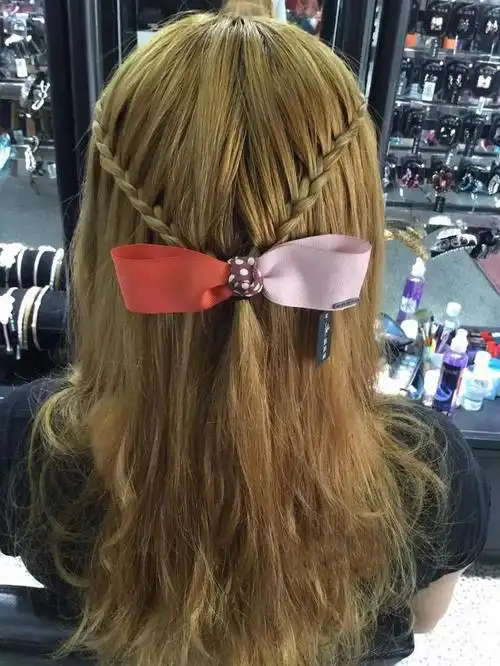 森系甜美披肩发,教你扎出少女感