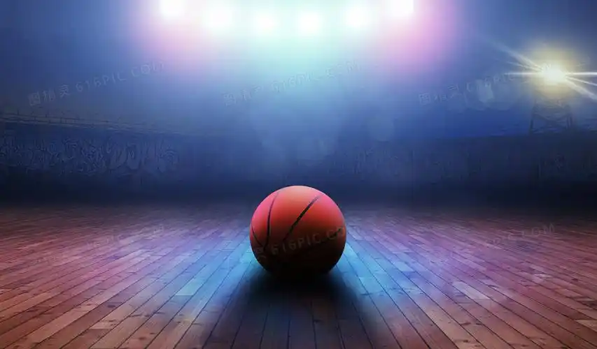 简约篮球海报背景图