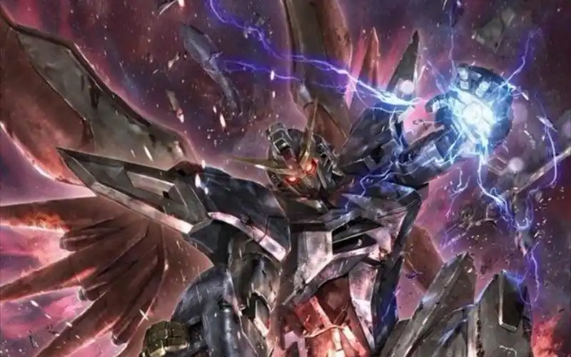 【敢达争锋对决】命运高达(光之翼) 机体演示 个人理解_哔哩哔哩bilib