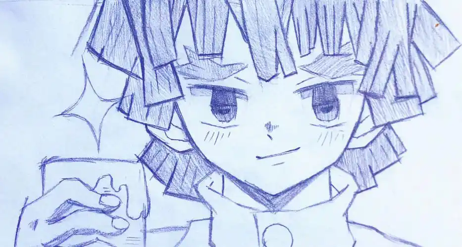 鬼灭之刃铅笔画