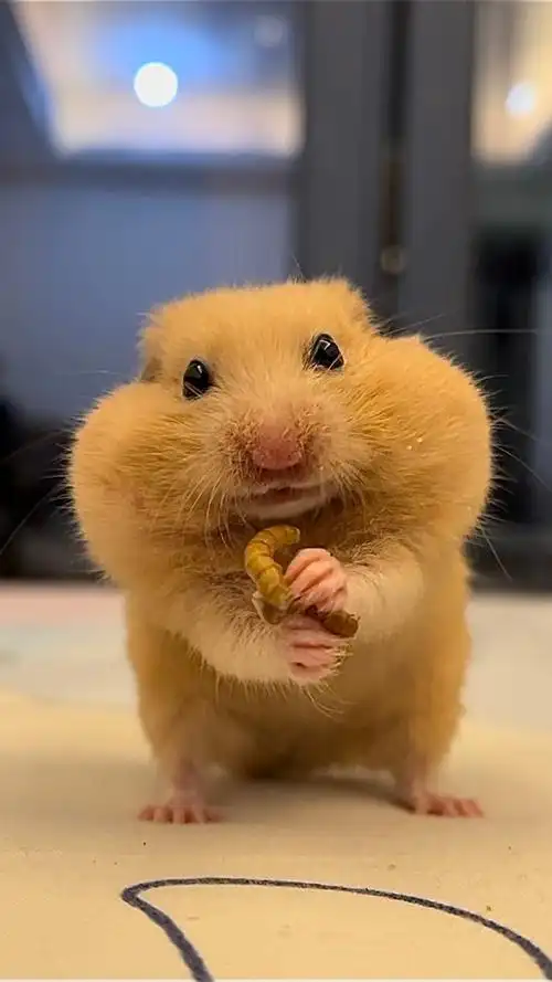 #千万不要让仓鼠玩纸巾筒#