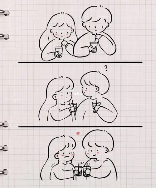 给女朋友画浪漫的简笔画适合给女朋友画的简笔画