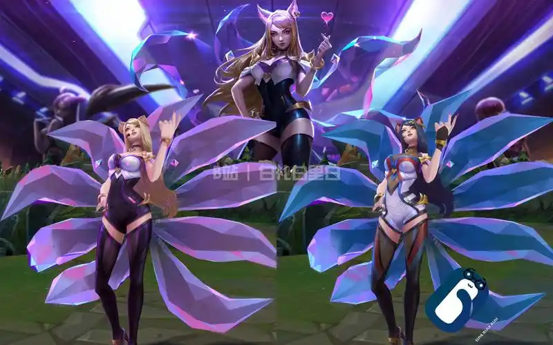 阿狸 asu优化 t3皮肤/魅惑之舞炫彩 特效&3d展示 kda系列