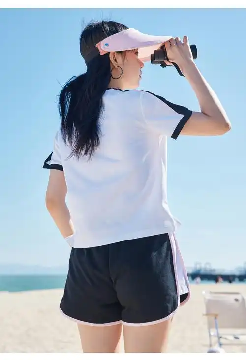 安踏运动套装女2022夏季新款潮流宽松短袖套装百搭t恤女短裤两件套