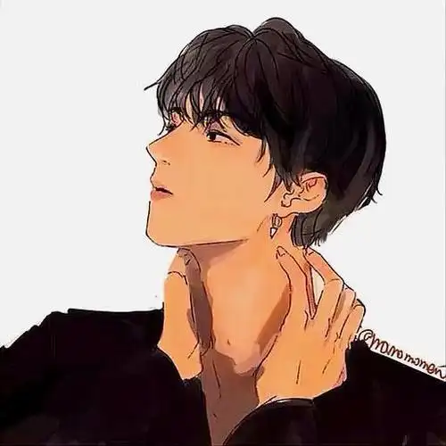 禁欲系二次元动漫男头像,望苍穹,掠眼繁华谁懂