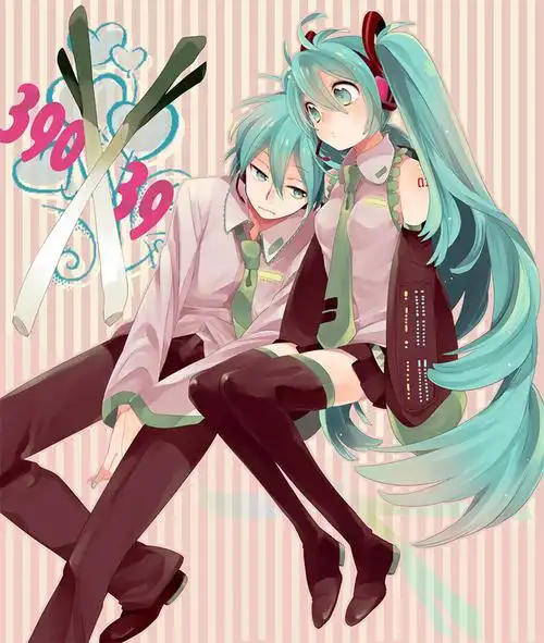 求mikuo&miku的情侣头像～另外有这些图的miku版吗?