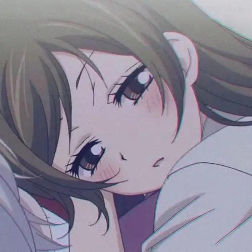 招桃花动漫温柔女生头像超可爱62