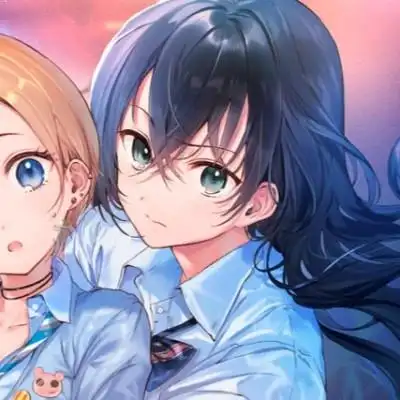 亲姐妹二人卡通头像64张_闺蜜姐妹女生头像_头像屋