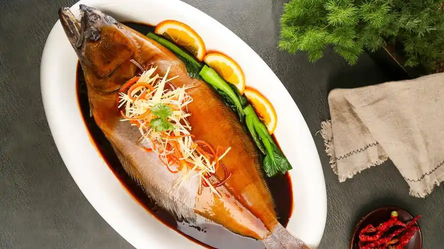 清蒸深海鲽鱼图片