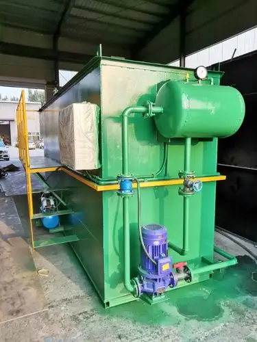 溶气气浮机的工作原理及工艺说明