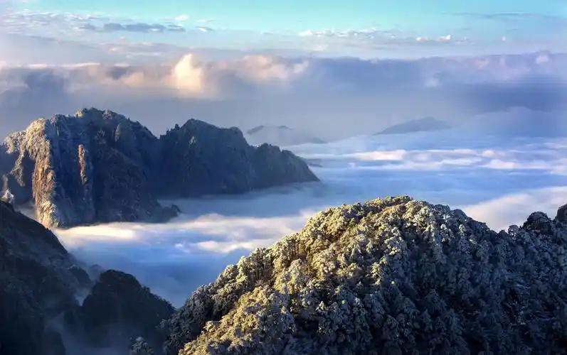 冬日黄山之三——云海篇