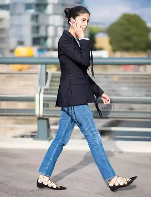 小黑鞋搭配永不过时的小黑鞋赶快来一双图