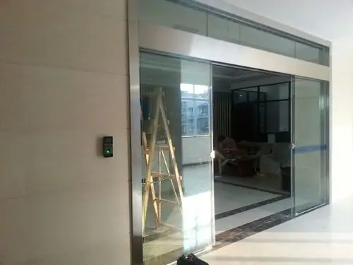 指纹门禁平移自动感应门