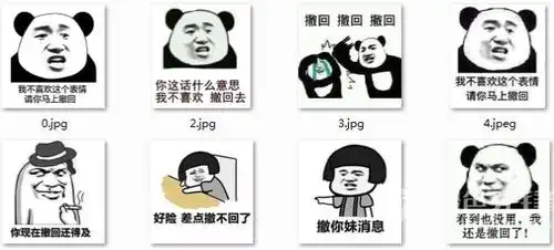 我不喜欢撤回去表情包高清版