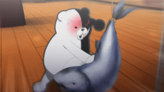 弹丸论破 动画 黑白熊表情