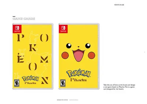 宝可梦&皮卡丘字体设计