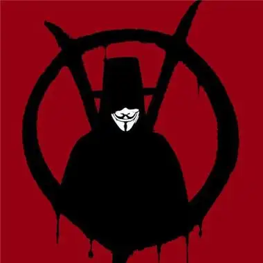 v字仇杀队超清头像霸气超有范