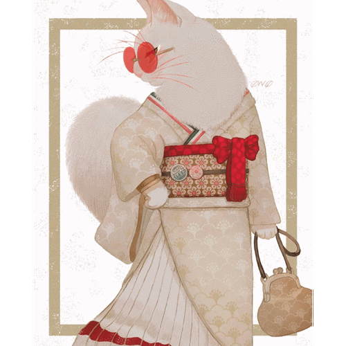 猫咪与服饰拟人化的猫也是别有风趣