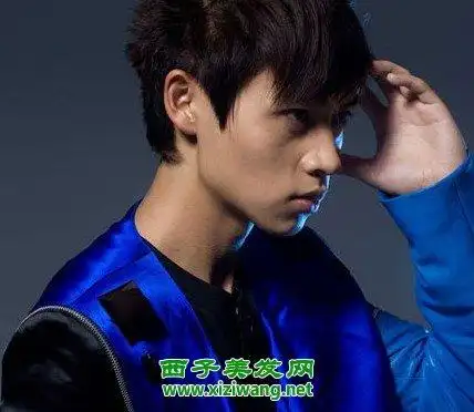 男生倒三角脸型适合什么发型