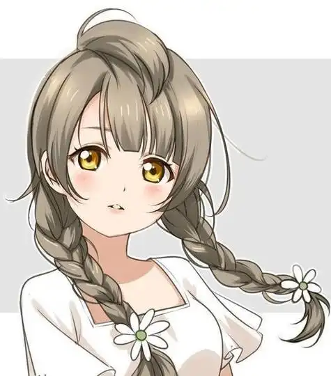 扎麻花辫女孩的简笔画长辫子女孩的简笔画如何画麻花辫女孩简笔画梳