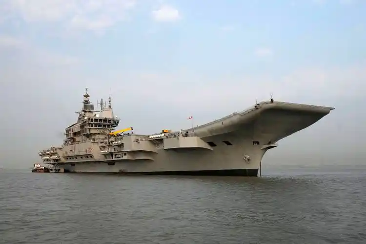 印媒:通过"双航母"军演,印度一心要向外界表明——_印度海军_维克兰特
