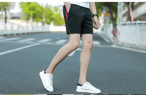 suntek短裤男士夏季三分裤宽松跑步速干弹力裤健身休闲运动3分超短裤