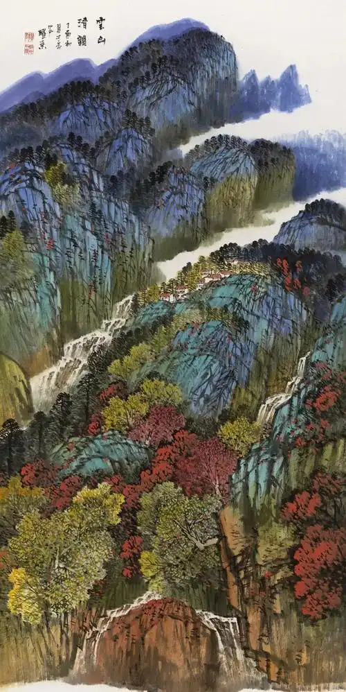 以及在当下绘画语境中的呈现 ——冯耀京青绿山水小议