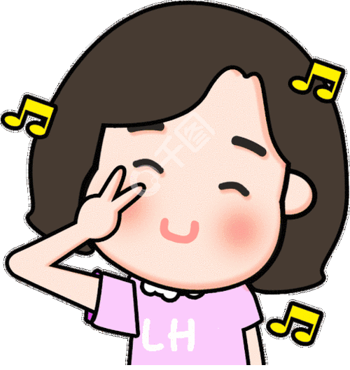 小焕焕卡通女生卖萌聊天表情包gif