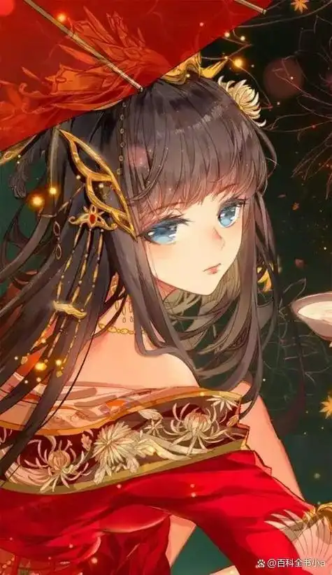 古风女动漫侧脸画法详解