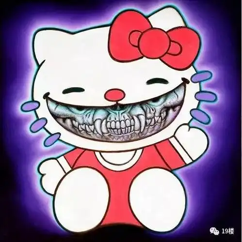 毁童年!当卡通人物都长出牙齿之后……感觉整个世界都不美好了!