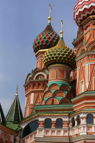 【品味俄罗斯】莫斯科红场上的标志性建筑之一瓦西里升天大教堂