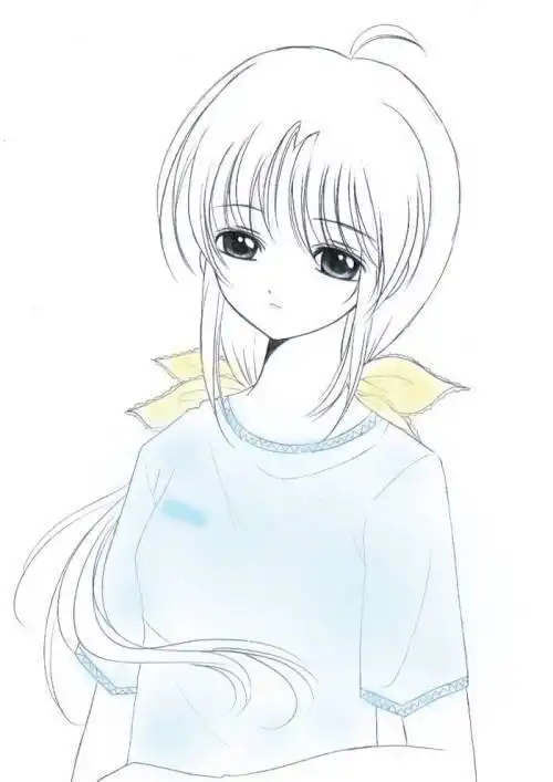 卡通动漫简笔画素描