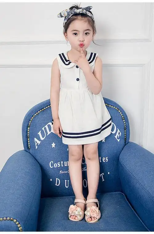 女婴儿童装女宝宝1夏装0夏季2小女孩3岁女童公主夏天背心连衣裙潮