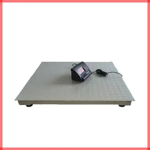 平台秤 称重1-3吨室内电子地磅称 数显电子小地磅 5mm厚电子磅秤