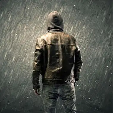 唯美男生背影头像图片无法言说的悲伤