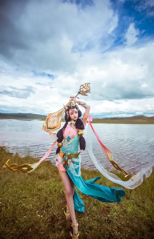 cos正片王者荣耀 杨玉环,国色天香倾国又倾城