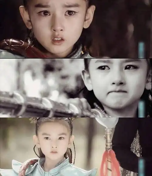 10岁的时候出演《宝莲灯前传》里的三太子哪吒,简直成了无可替代最美