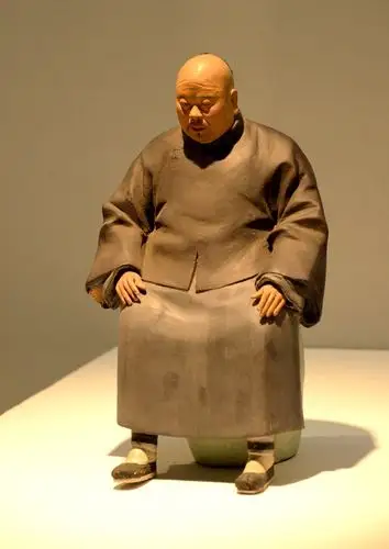 天津泥人张泥塑----一组