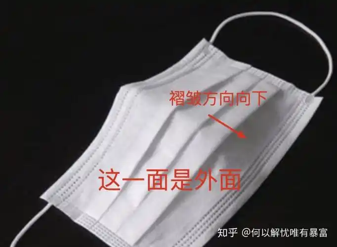 一次性口罩如何区分正反面