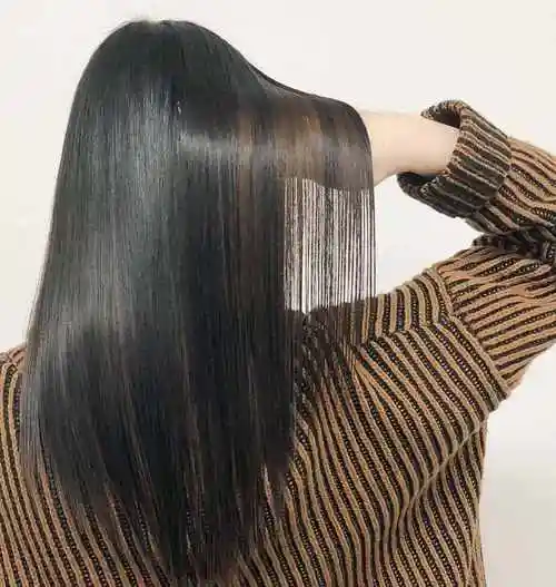 头发拉直头发和拉直