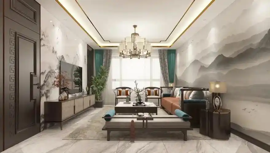 【济南绿港装饰】新中式风格特点 - 哔哩哔哩