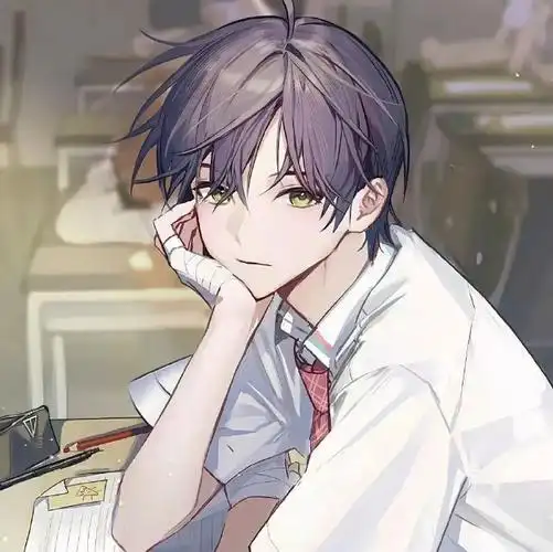 动漫男生头像|前行必有曙光.#帅气男头动漫##二次元新鲜事