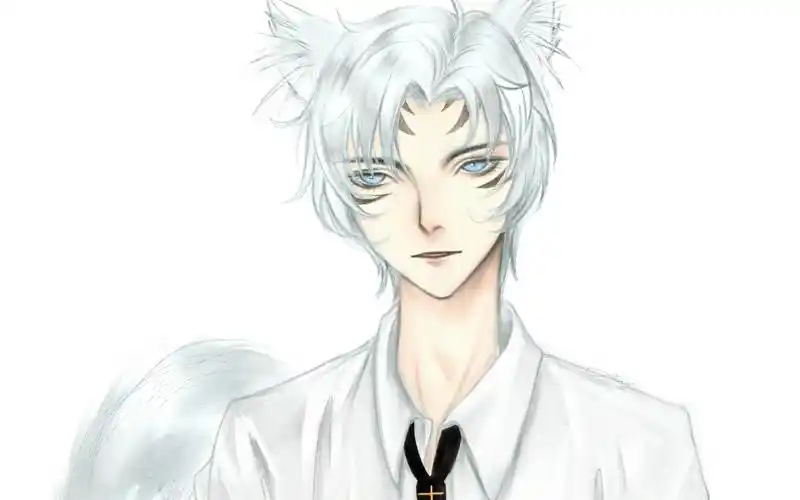 【procreate】布偶猫拟人上色过程_哔哩哔哩_bilibili